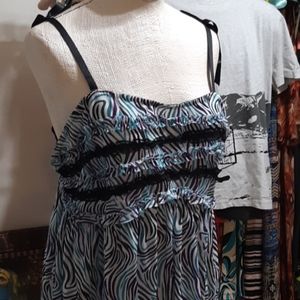 Womens Nightie Intimates Sheer Sleepwear Loungewear Top Plus sz 18 CACIQUE